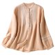thumbnail image 4 of MHFRRA Camisa de Manga Larga Holgada y Cómoda para Mujer, Estilo Étnico Retro, con Bordados, Estilo Primaveral Rosa, 4 of 4