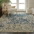 thumbnail image 6 of Nourison Fusion Bohemian Cream/Blue 9'6" x 13' Area Rug, (10x13), 6 of 8