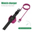 thumbnail image 4 of Cable cargador USB de 3.28 pies para Fitbit Versa 2 Cable de carga Accesorios para reloj inteligente, 4 of 9
