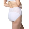thumbnail image 3 of TC Fine Intimates Luxe Dreamer Modern Brief - A4-165 (White, M), 3 of 3