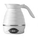 thumbnail image 1 of Hervidor eléctrico plegable de viaje, portátil, plegable, de silicona de grado alimenticio, pequeño hervidor adecuado para café, té, ENCHUFE DE EE. UU., 1 of 8