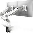 thumbnail image 1 of Support Double pour Moniteur pour to es Ressort Pneumatique Support Double pour Moniteur Entièrement Flexible Réglable avec Inclinaison Pivotement Rotation VESA / Lb par Bras, 1 of 7