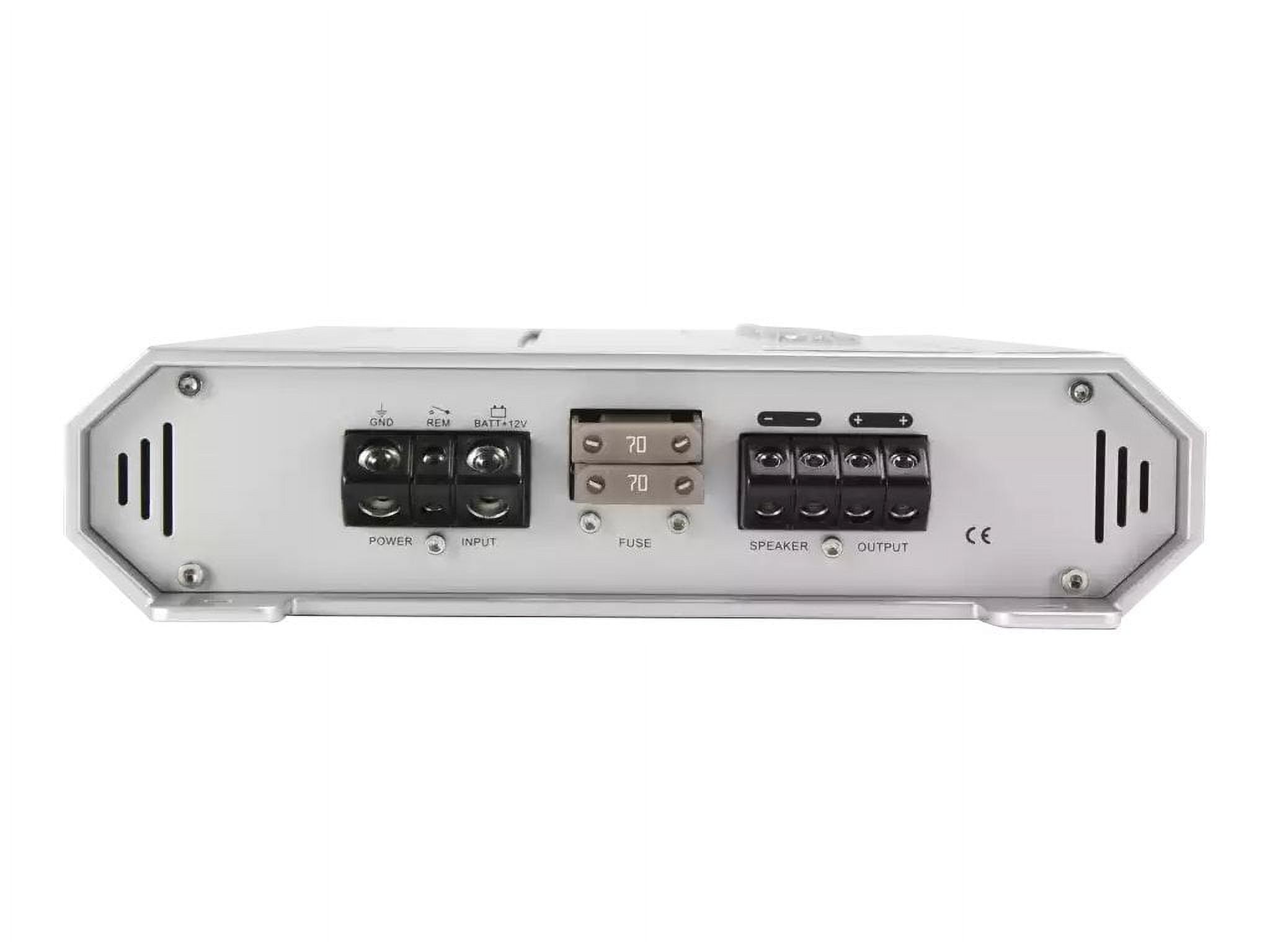 Hifonics Zeus 2400 Watt Mono Class D Boost EQ Subwoofer Amplifier | ZRX2416.1D - image 4 of 8