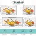 thumbnail image 2 of GZHJMY Pumpkin and Fall Leaves Pillowcases, Soft and Cozy Decorative Pillow Cases with Hidden Zipper for Bedroom, Sofa, Couch, King Size 21x54 Inches（370）, 2 of 6