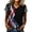 Black, variant on 4th Of July Shirt,Independence Day Shirt Summer Tops Summer Patriotic Tops Stripes Graphic Tee Anniversary Merchandise Women 1776-2026 Birthday T-Shirt Summer Shirts Gray L