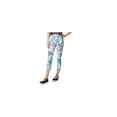 thumbnail image 1 of Aeropostale Womens Bree Floral High-Rise Jeggings, Multicoloured, Juniors, Medium, 1 of 3