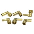 thumbnail image 4 of Conector de de latón para metales, codo de , adaptadores con púas de 1/2" - Cobre, 20 mm x 19 mm 20mm x 8mm Gloria Adaptador de manguera de jardín de 90 grados, 4 of 9