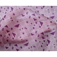 thumbnail image 4 of oneOone Silk Tabby Fabric Diamond & Triangle Geometric Fabric Prints By Yard 42 Inches Wide, 4 of 4