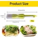 thumbnail image 2 of Cuchillo 3 en 1 de Acero Inoxidable Xinyu para Cortar Cebollas Verdes, 2 of 7