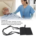 thumbnail image 4 of Support de Sac à Urine, Bouton de Libération Rapide Imperméable Support de Sac de Drainage d'Urine Portable Grande Capacité de Charge Sangle Réglable Noire pour Extérieur pour Taille, 4 of 7