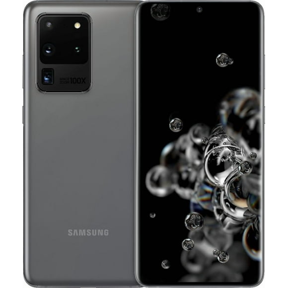 Samsung Galaxy S20 Ultra 5G 128GB (Light Shadow on Screen) Unlocked Cell phone | Refurbished