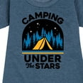 thumbnail image 3 of Instant Message - Camping Under The Stars - Toddler & Youth Girls Fleece Dress, 3 of 6