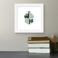 thumbnail image 2 of Gallery Pops Harry Potter - Slytherin Crest Modern Wall Art, White Framed Version, 12" x 12", 2 of 5