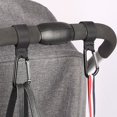 thumbnail image 3 of Gancho de nailon para cochecito de bebé, accesorios de aleación de aluminio, organizador de carrito, bolsa de pañales, gancho para carrito de compras, 1/2 Uds., 3 of 4