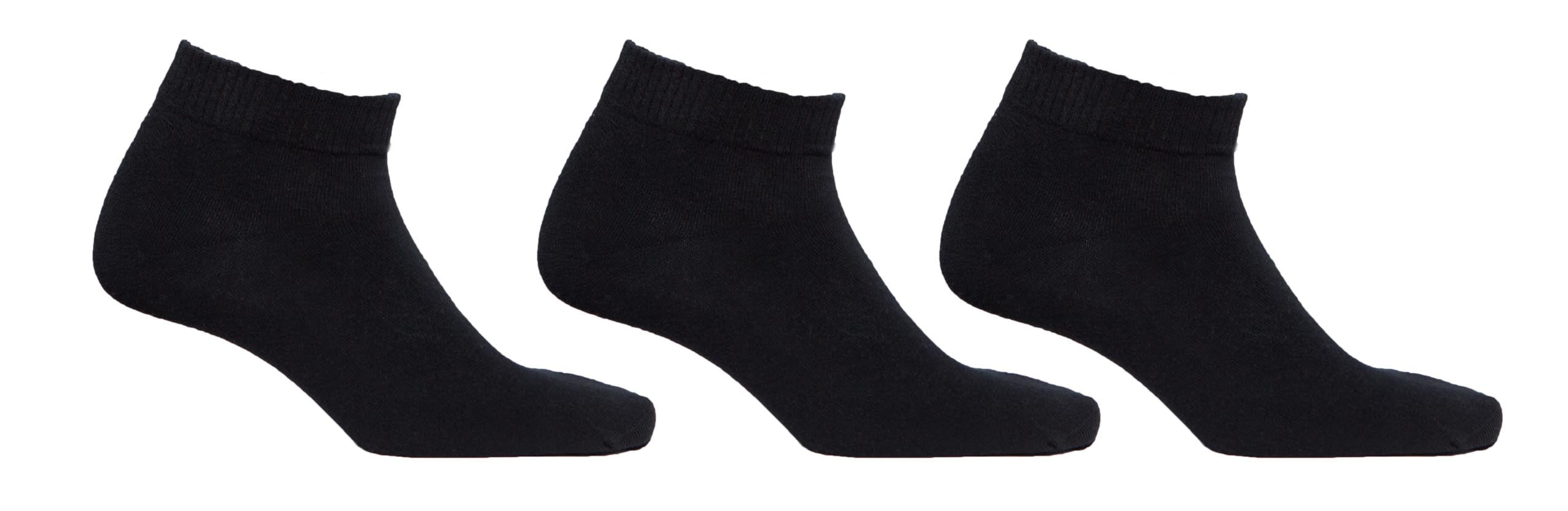 Health & Comfort 3 Pack Ankle Socks | Diabetic Socks