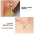 thumbnail image 2 of Shisuyan Breloques en Résine Forme Orange 20 Pcs pour Fabrication de Bijoux Accessoires de Coiffure Diy, 2 of 8