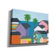 thumbnail image 2 of Epic Graffiti 'Beachfront Property 2' by Jan Weiss, Canvas Wall Art, 34"x26", 2 of 2