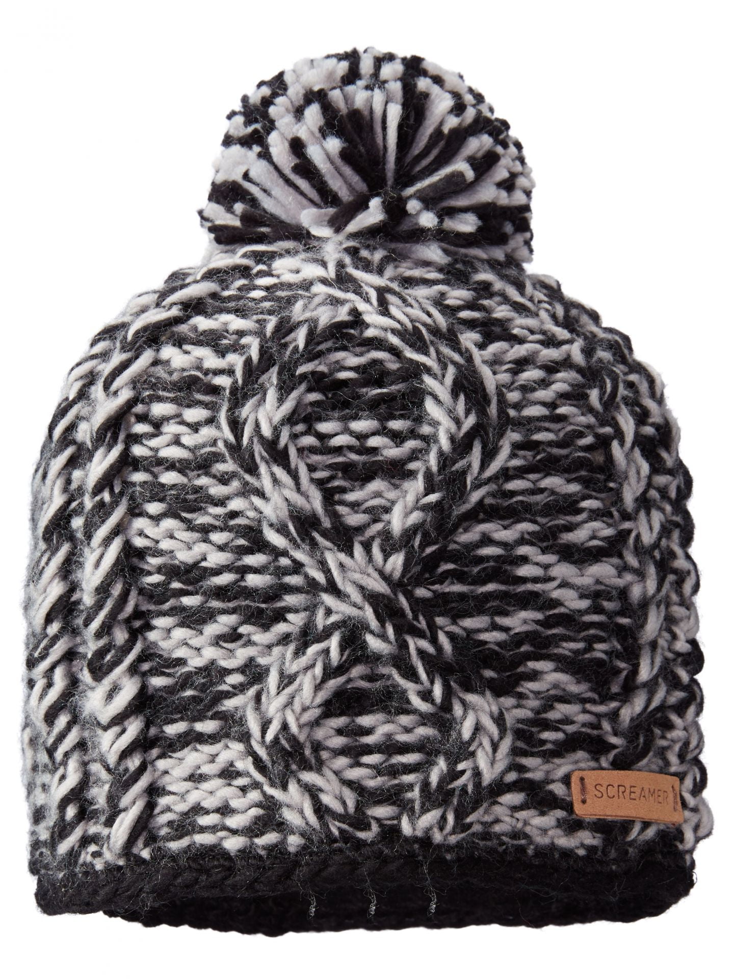 lined beanie women's