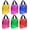 Multicolor, variant on BEIPEGIN 12 Pack Iridescent Gift Bags with Handles, Reusable Goodie Bags Medium Size, Non-Woven Iridescent Party Favor Bags, Birthday Holographic Gift tote bag, Disco Bachelorette Party Bags