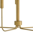 thumbnail image 2 of 83634LCB Lark Austen - 25W 5 LED Medium Chandelier-15.5 Inches Tall and 28.25 Inches Wide-Lacquered Brass Finish, 2 of 12