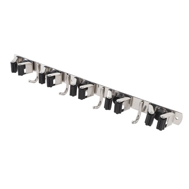 Porte-Balai et Porte-Balai, Support Résistant à l'Usure pour Garage Buanderie Placard Mur