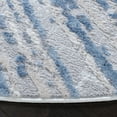 thumbnail image 3 of SAFAVIEH Amelia Aleah Striped Area Rug, Ivory/Gray, 6'7" x 6'7" Round, 3 of 11