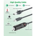thumbnail image 3 of Cable de alimentación Arkare Starlink Mini 2 en 1 USB C/encendedor de cigarrillos, 3 of 7