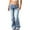 Light Blue, variant on Bootcut Jeans for Women Y2K Baggy Stretchy Low Waisted Vintage Flare Jeans Button Closure Trendy Versatile Wide Leg Denim Pants with Pockets Light Blue XL