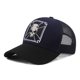thumbnail image 1 of Gorra de béisbol de algodón Trucker con diseño bordado de calavera, 1 of 2