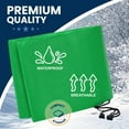 thumbnail image 3 of SCRUBIT Plant Covers Freeze Protection, Thick Winter Shrubs Frost Cloth, 40” x 47”, Green, 4-Pack, 3 of 6
