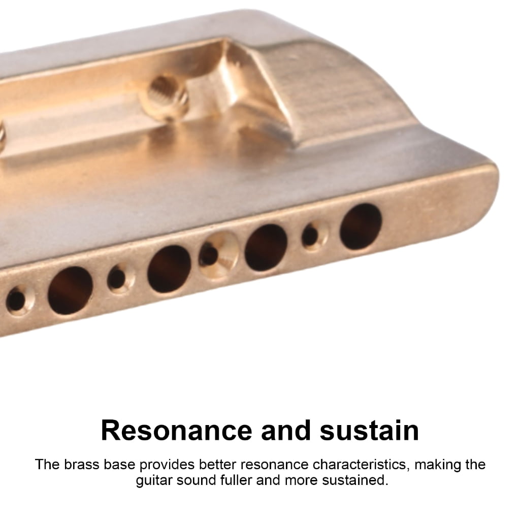 Tremolo Bridge Block Guitar Brass Block Electric Guitar Replacement Parts