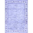 thumbnail image 1 of Ahgly Company Indoor Rectangle Abstract Blue Modern Area Rugs, 4' x 6', 1 of 4