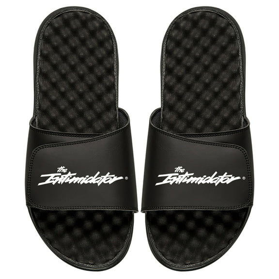 Men's ISlide Black Dale Earnhardt NASCAR Driver Intimidator Slide Sandals