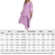 thumbnail image 2 of Top De Manga Larga + Pantalones Camisas de mujer + Pantalones de pierna ancha Casual Algodón Lino Dama Chándal 2 piezas Traje de ropa Kuymtek Púrpura L para Mujer, 2 of 9