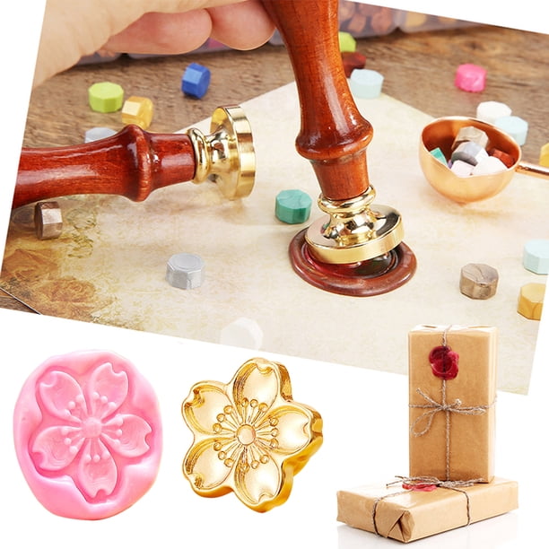 Cuadros Decorativos Creative Fire Paint Head Classic Vintage Stamps Head para regalo (Cherry Blossoms)