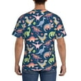 thumbnail image 2 of Naloa Dinosaur Men's T-Shirt Sport T-shirt Men's Basic Tee Casual Men's Shirt, Round Neck, Short Sleeves - Medium, 2 of 5