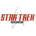 thumbnail image 2 of Men's Star Trek: Discovery Opening Logo  Pull Over Hoodie White 3X Large, 2 of 4