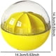thumbnail image 1 of Juguete interactivo amarillo para gatos, pelota interactiva con dispensador de comida, vaso para gatos, juguete inteligente para gatos, adecuado para entrenamiento y educación de gatos., 1 of 5