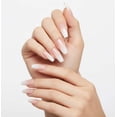 thumbnail image 2 of Nude Ombre White French Press On Nails, Extra Long False Tips Coffin Fake Nails, Simple Chic, 2 of 5