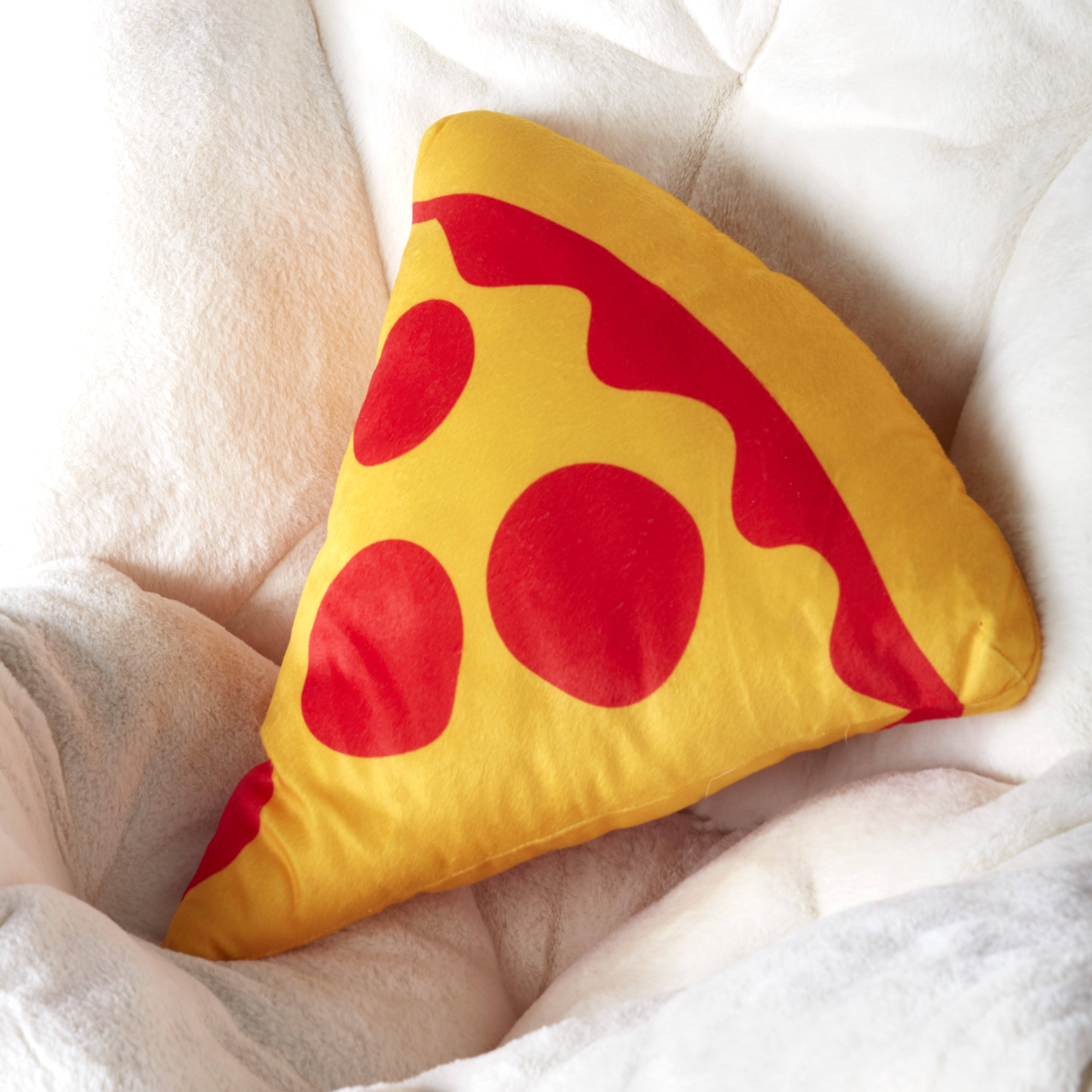 12.75" Pizza Slice Throw Pillow