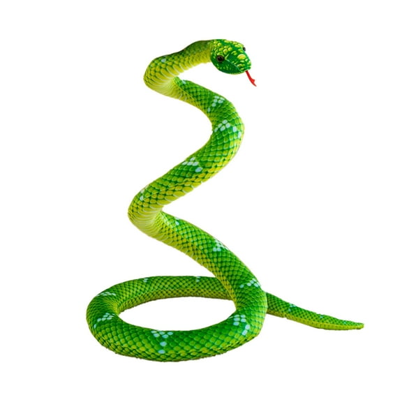 Realistic Snake Plush Toy Long Stuffed Snake Lifelike Snake Toy for Kids as Party Prank Props Realistic Stuffed Snake Toy