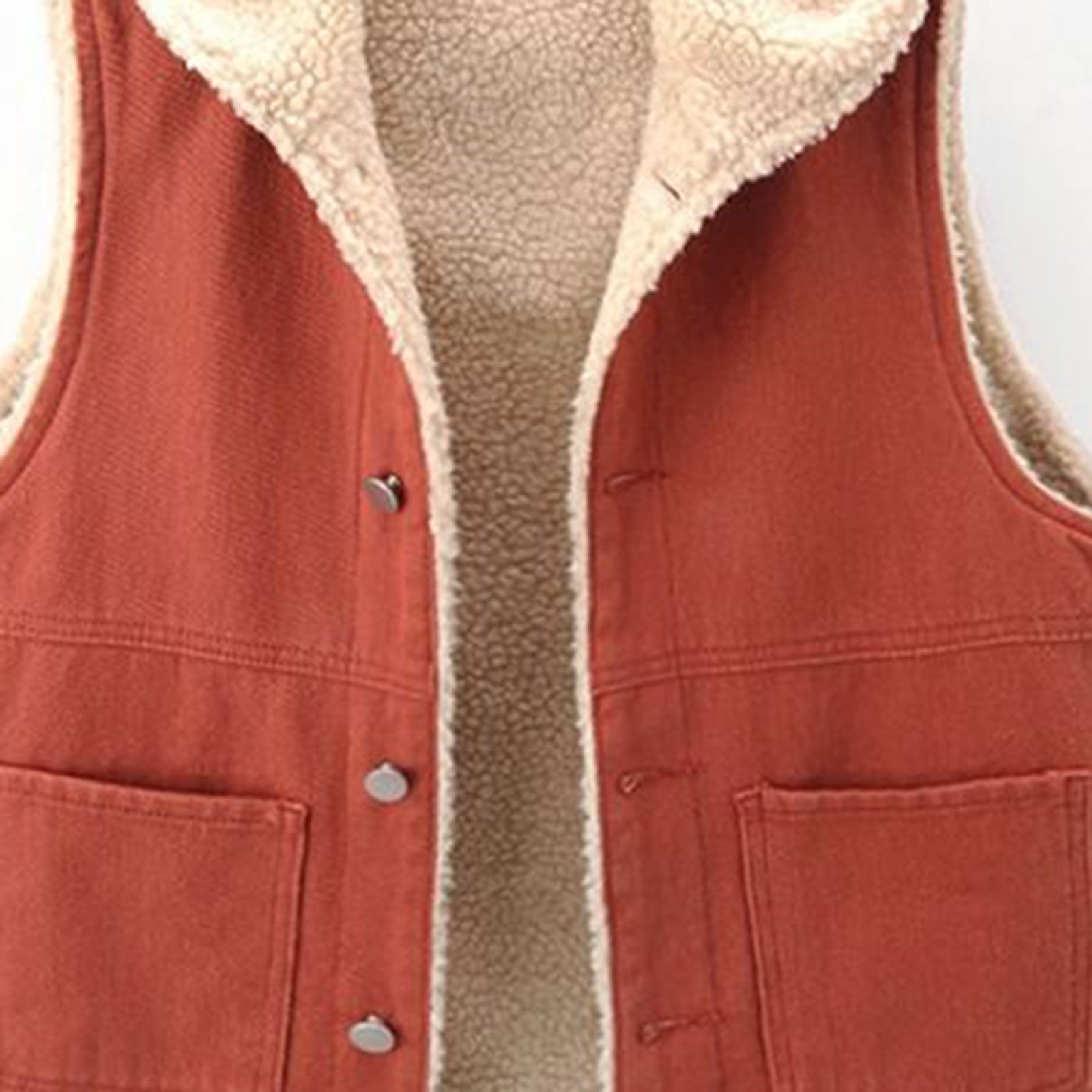 Homenesgenics Winter Clearance! Denim Jacket Women Jean Jackets Women Plus Fleece Jackets Long-sleeve Slim-fits Jacket Blouse Coat