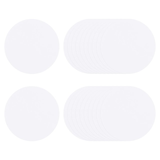 200 Cuenta Inglés Papel Empalme Redondo 38mm Formas Papel Acolchado Plantillas Retazos Inglés Papel Embalaje Suministros para Acolchado Costura Bricolaje Artesanía