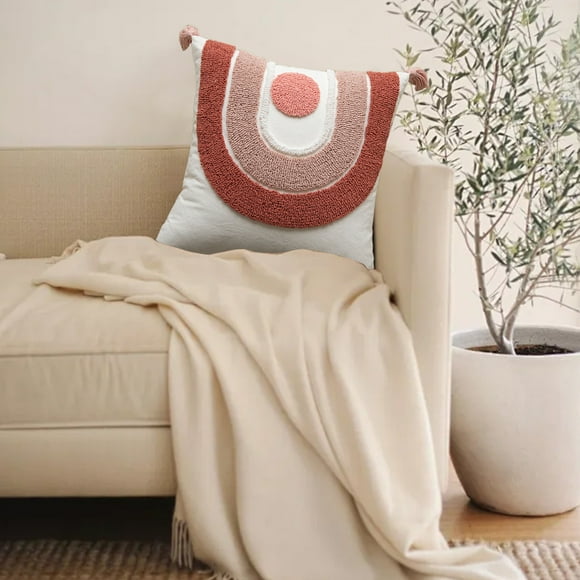 Up to 40% off Gifts Oefntac Pillow Tassel Pillow Living Room Sofa Modern Cute Cushion Rectangle Cushion Cushion Cover Ersonalized Detachable Pillowcase