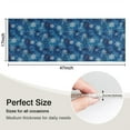 thumbnail image 5 of Blue Christmas Snowflake Pattern Kitchen Rug Mat,Kitchen Runner Rugs Non Skid Washable,Decorative Kitchen Floor Mats for Kitchen,Sink,Laundry,17"X47", 5 of 5