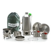 Kelly Kettle Base Camp Ultimate Kit (Large) - Stainless Steel