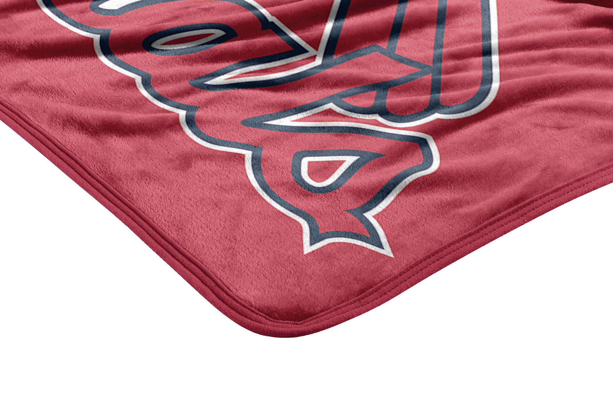 Mlb St. Louis Cardinals Knit Embossed Sherpa Stripe Throw Blanket : Target