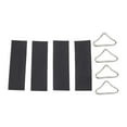 thumbnail image 2 of 4 Uds. Hebillas de Anillo Triangular, Anillos en V, Hebillas de Resorte de Metal de Alta Resistencia, Hebillas de Red de para , Trampol con correas DYNWAVEMX Hebillas de trampolín, 2 of 8