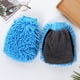 thumbnail image 1 of Car Wash Mitt Chenille Microfiber Super Absorbent, Premium Car Washing Gloves for Cleaning Cars, Trucks, Motorcycles (Light Blue 2 Pcs), 1 of 5