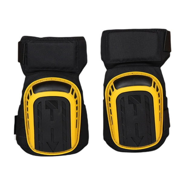 Rodilleras de trabajo Acolchado Resistente al desgaste Equipo de protección para rodillas Rodilleras para el lugar de trabajo Amarillo A